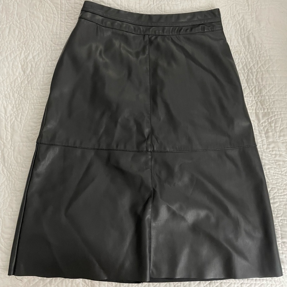 Universal Standard Leather Skirt